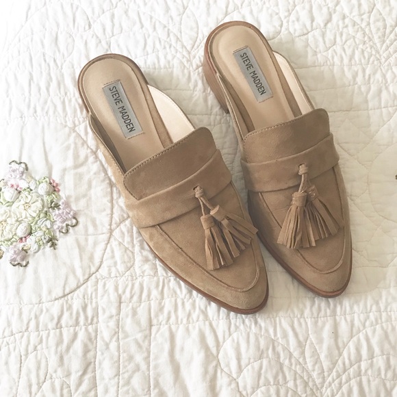 steve madden tassel loafers